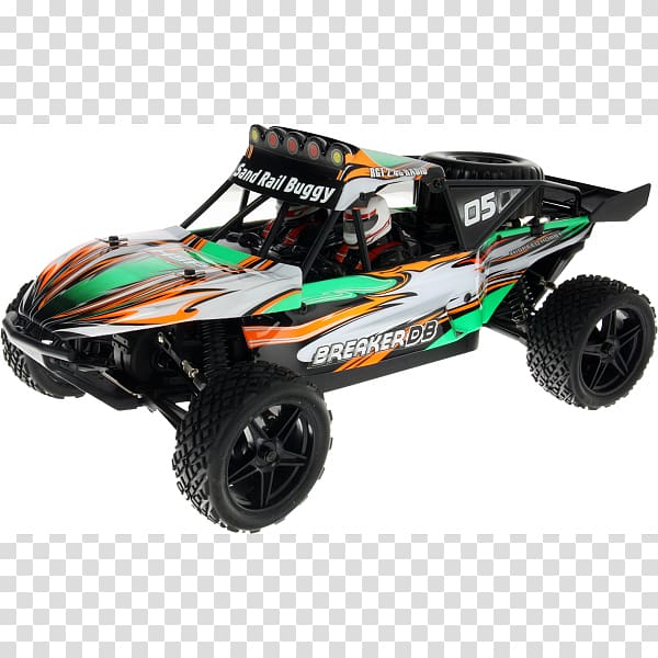 Radio-controlled car Dune buggy Sandrail Four-wheel drive, car transparent background PNG clipart