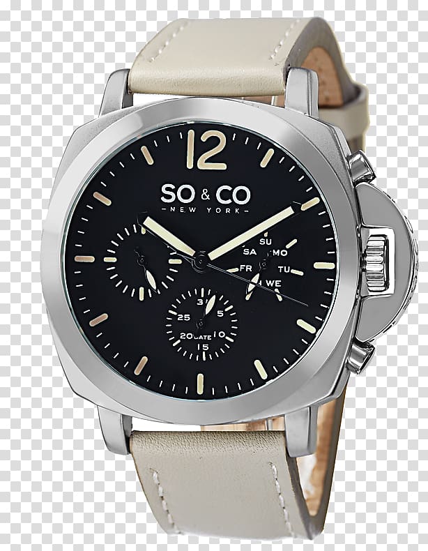 Automatic quartz Seiko Eco-Drive Watch Chronograph, black lacquer arabic numerals free transparent background PNG clipart
