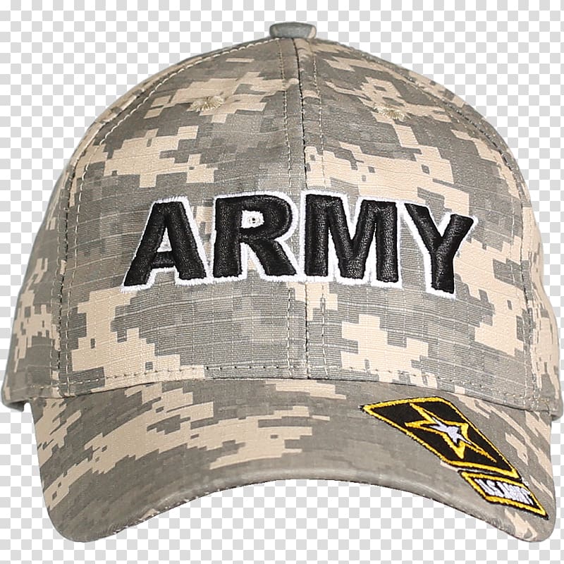 Baseball cap Multi-scale camouflage United States Military camouflage, Army cap transparent background PNG clipart