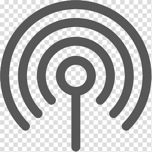 Wi-Fi Aerials Computer Icons Portable Network Graphics Signal, simple read below transparent background PNG clipart