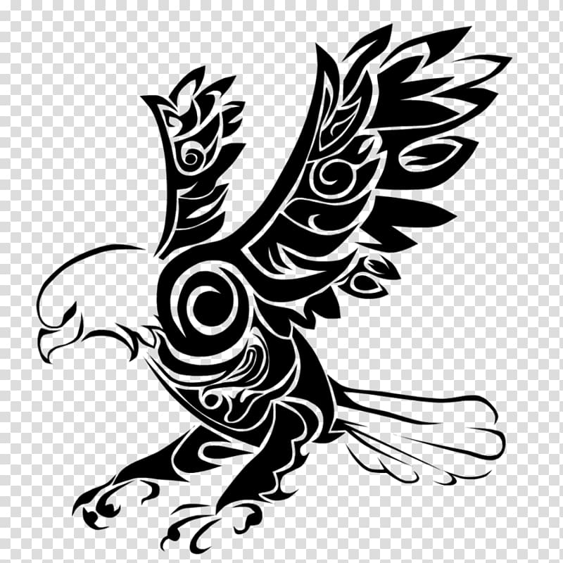 Tattoo artist Eagle Idea Drawing, totem tattoo transparent background PNG clipart