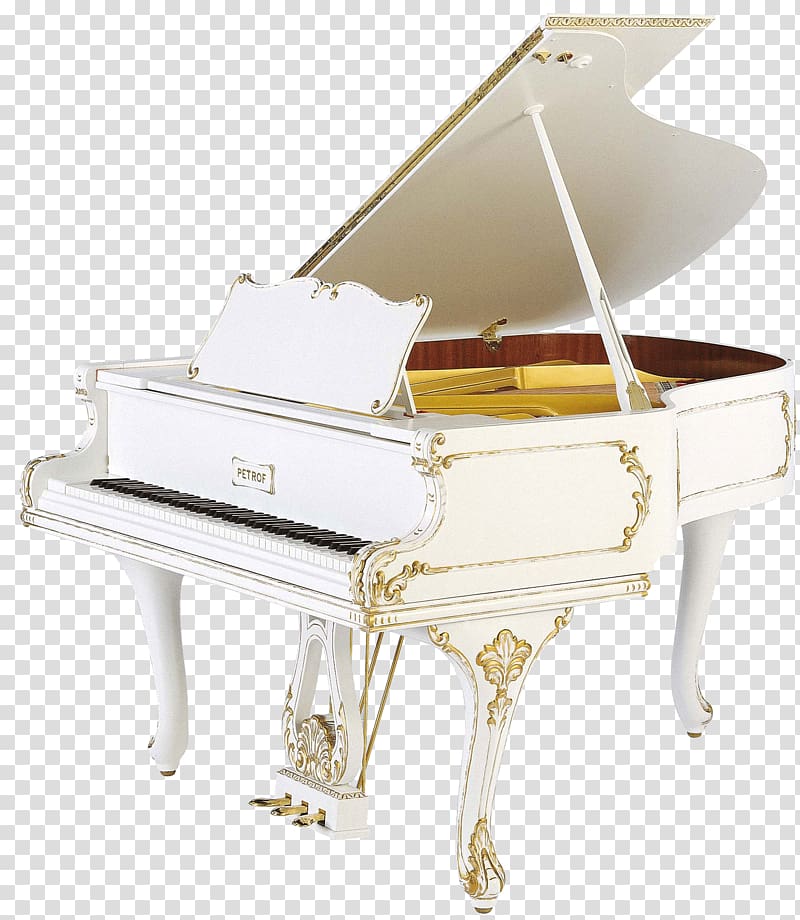 Petrof Grand piano Rococo Steinway & Sons, piano transparent background PNG clipart