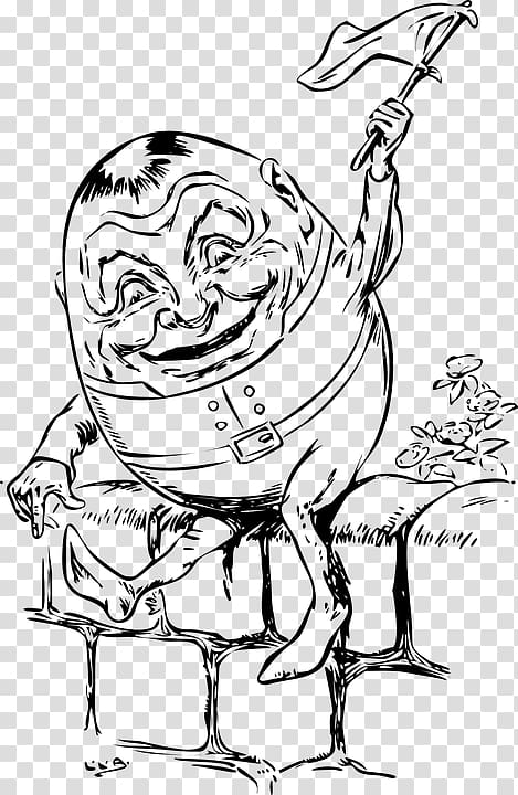 Humpty Dumpty Mother Goose Drawing All the King's Men , Humpty Dumpty's Son transparent background PNG clipart