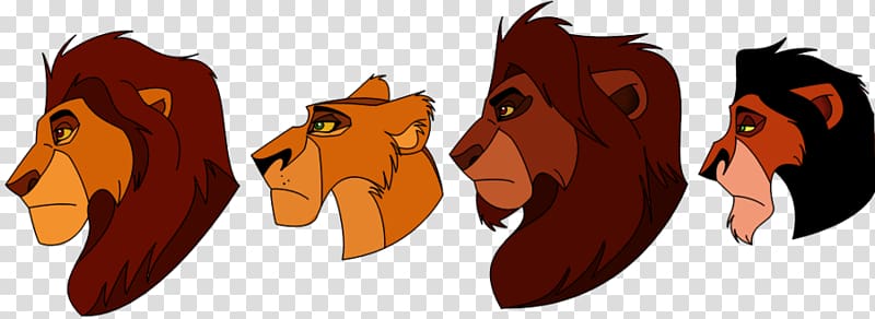 Lion Scar Mufasa Simba Drawing, scar lion king transparent background PNG clipart