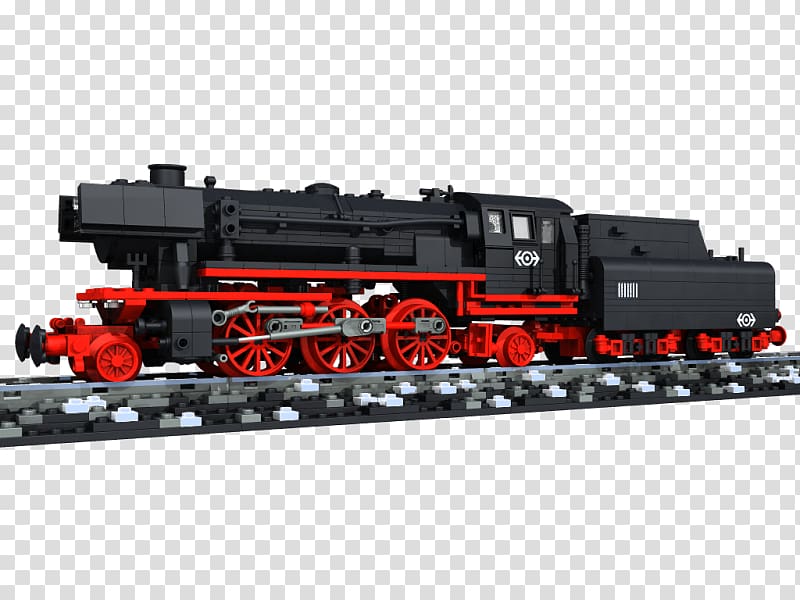 Lego Trains Rail transport Steam locomotive, train transparent background PNG clipart