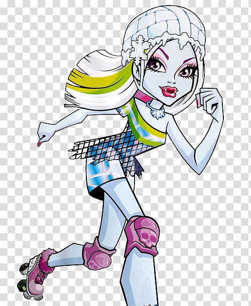 Dessin animé Drawing Illustration , abbey bominable monster high transparent background PNG clipart