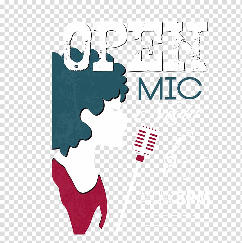 Logo Singing, Girls singing transparent background PNG clipart