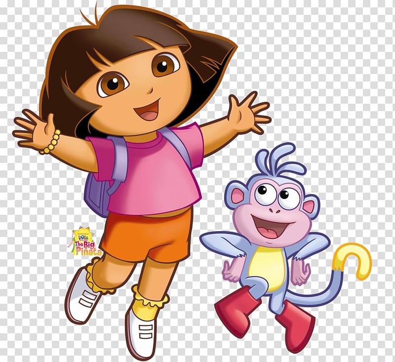 Dora the Explorer Television show Cartoon Live action, Dora The Explorer Characters transparent background PNG clipart