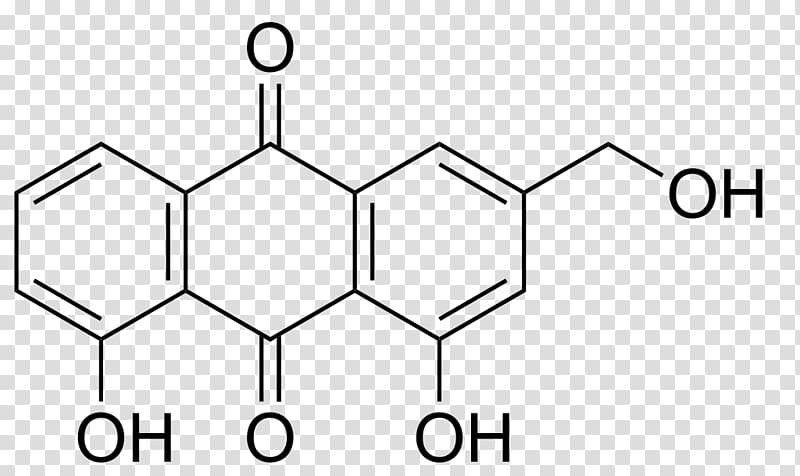 Anthraquinones Chemical structure Carminic acid Molecule, others transparent background PNG clipart