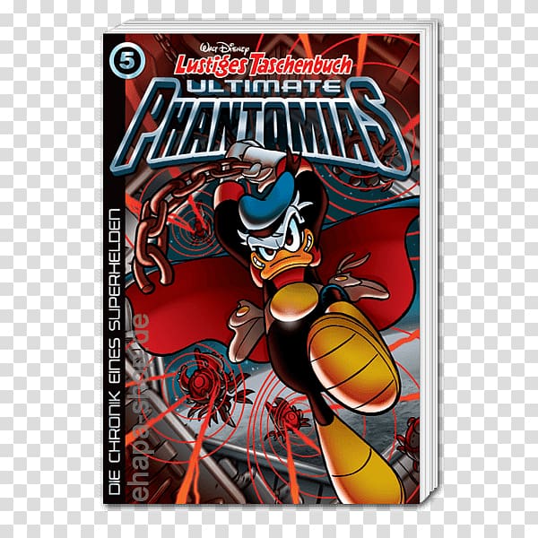 Donald Duck pocket books Superhero Comic book, donald duck transparent background PNG clipart