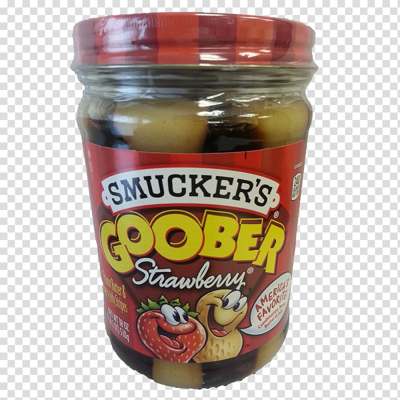 Goober Relish Peanut butter and jelly sandwich Marshmallow creme Jam, strawberry transparent background PNG clipart