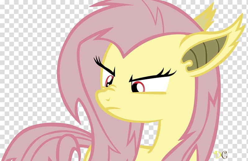 My Little Pony: Friendship Is Magic fandom Fluttershy Eye, Cyan transparent background PNG clipart