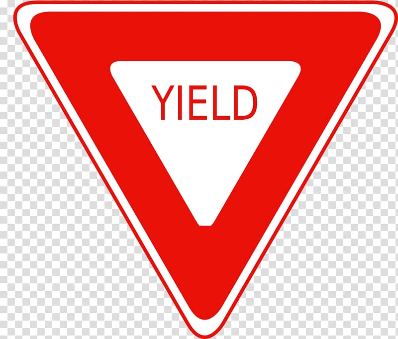 Yield sign Manual on Uniform Traffic Control Devices Traffic sign Stop sign Roundabout, road congestion transparent background PNG clipart