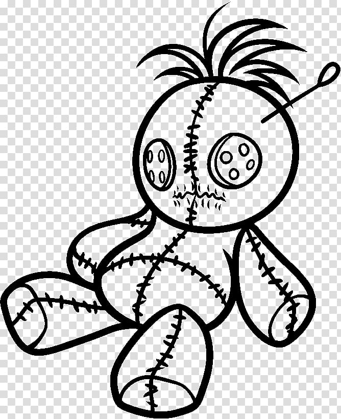 Drawing Voodoo doll West African Vodun, voodoo doll transparent background PNG clipart