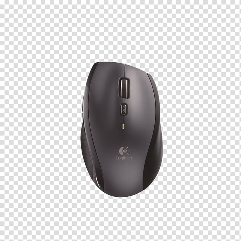 Computer mouse Logitech Marathon M705 Wireless Logitech Unifying receiver, Computer Mouse transparent background PNG clipart