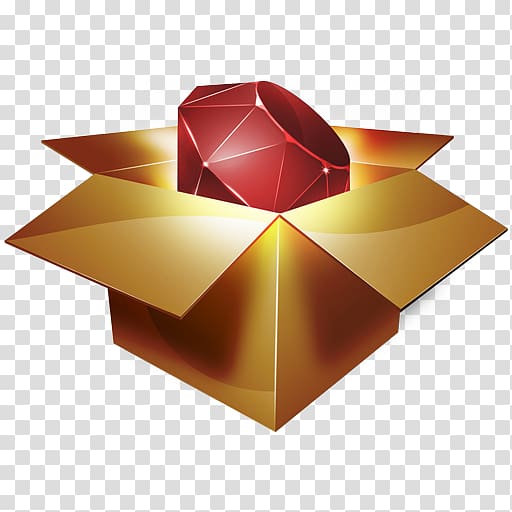Docker RubyGems Ruby Version Manager Ruby on Rails, Box Ruby transparent background PNG clipart