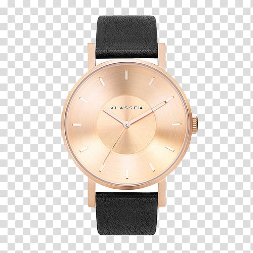 Analog watch Quartz clock Mail order, KLASSE14 simple fashion watches transparent background PNG clipart
