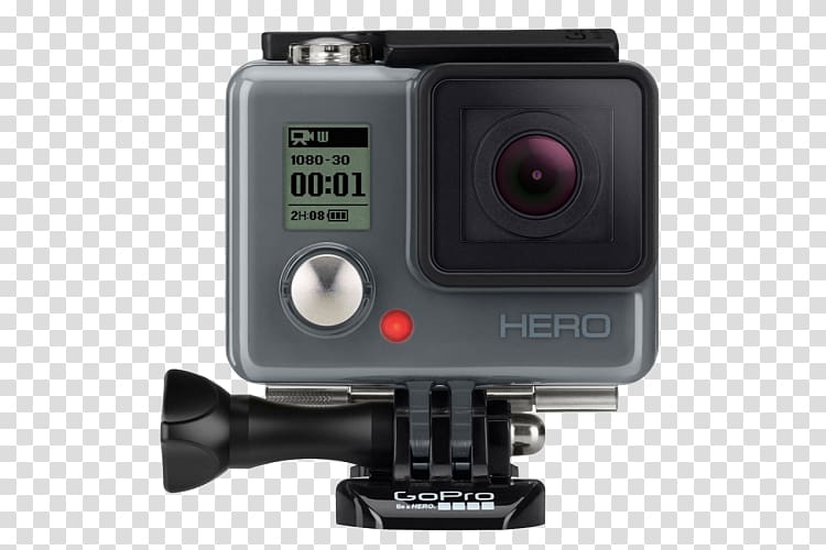 GoPro Hero 4 Action camera GoPro HERO+ LCD, GoPro transparent background PNG clipart