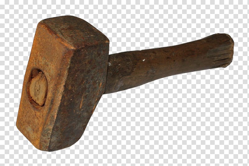Sledgehammer Tool Geologist\'s hammer Claw hammer, madeira transparent background PNG clipart