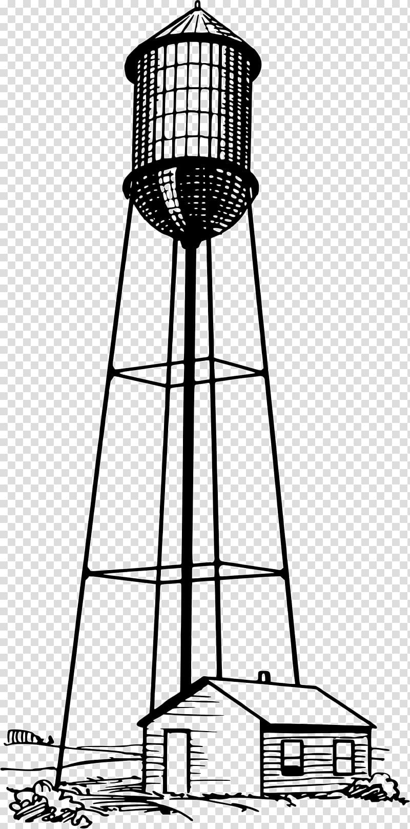 Water tower Eiffel Tower , tower transparent background PNG clipart