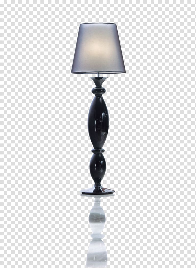 Light Lampe de bureau Floor, Black floor lamp transparent background PNG clipart