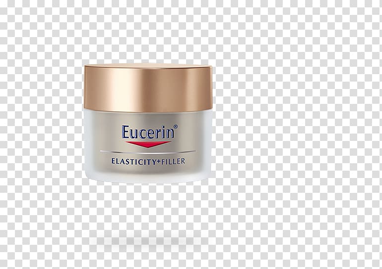 Eucerin Hyaluron-Filler + Elasticity Night Cream Eucerin Elasticity + Filler Facial Oil Skin, Face transparent background PNG clipart