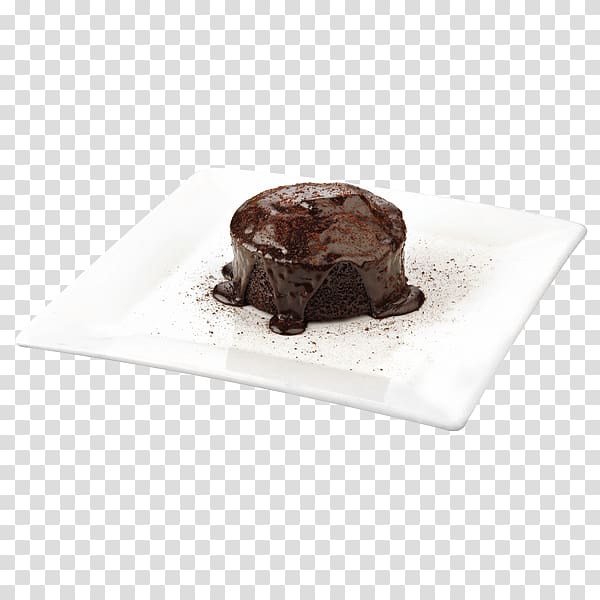 Chocolate cake Chocolate brownie Tartufo Snack cake, Molten Chocolate Cake transparent background PNG clipart