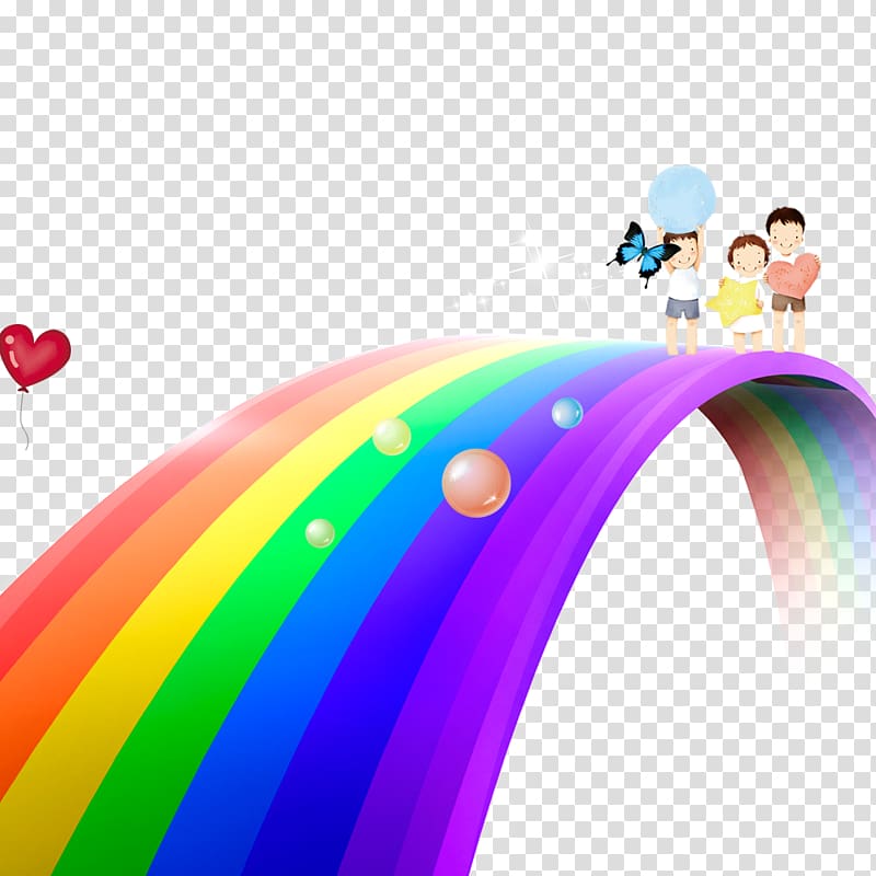 Rainbow Cartoon Bifrxf6st , Rainbow bridge transparent background PNG clipart