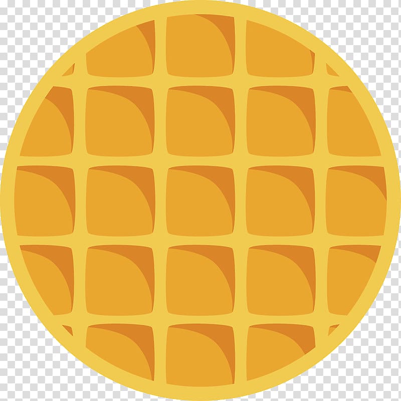 Waffle transparent background PNG clipart