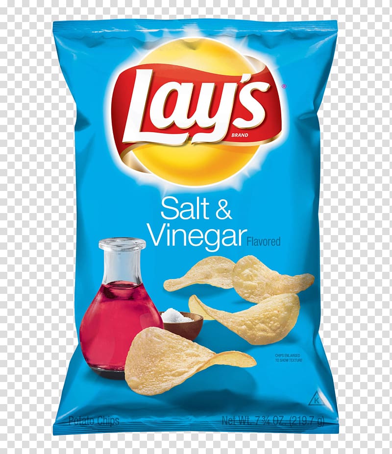 blue Lays salt & vinegar pack, French fries Lays Potato chip Salt Vinegar, Lays Chips Pack transparent background PNG clipart