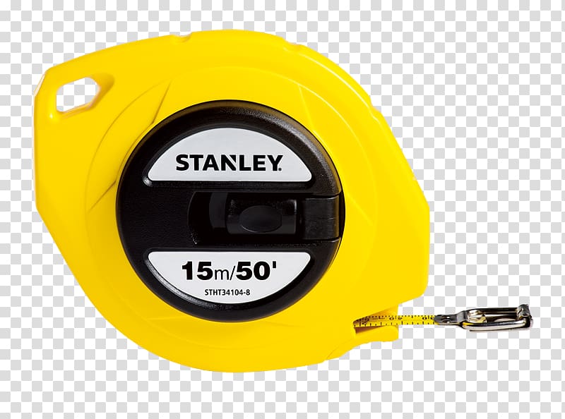 Tape Measures Stanley Hand Tools Stanley Black & Decker, scissors tape measure transparent background PNG clipart