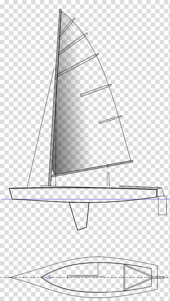 Sailing ship Catboat Yacht, sail transparent background PNG clipart