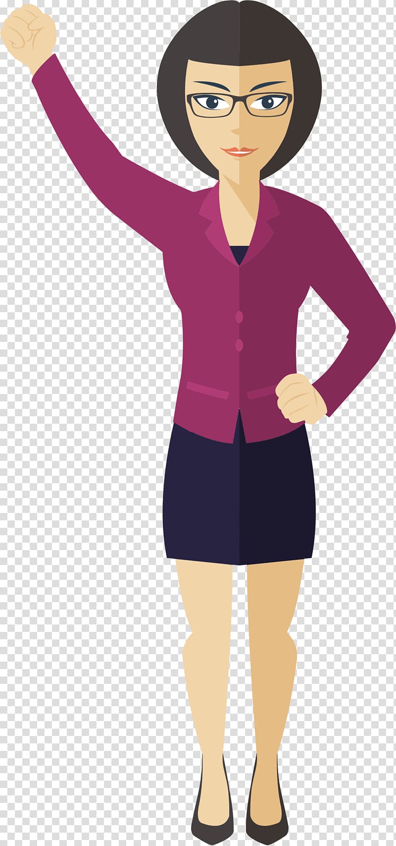 Businessperson Woman , teacher transparent background PNG clipart