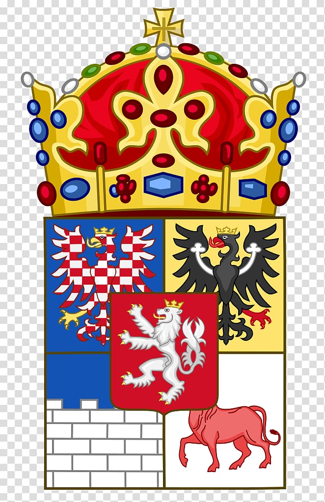 Kingdom of Bohemia Lands of the Bohemian Crown Holy Roman Empire Coat of arms of the Czech Republic, bohemian transparent background PNG clipart