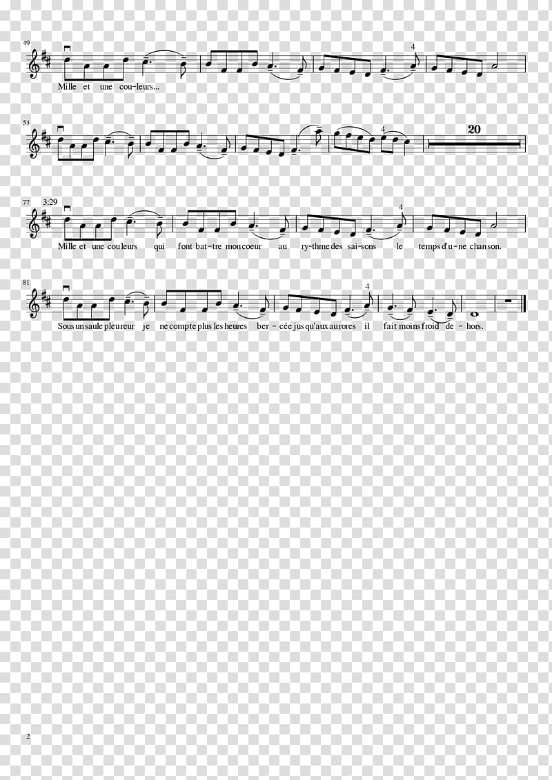 Sheet Music Flute C major Lyrics, sheet music transparent background PNG clipart