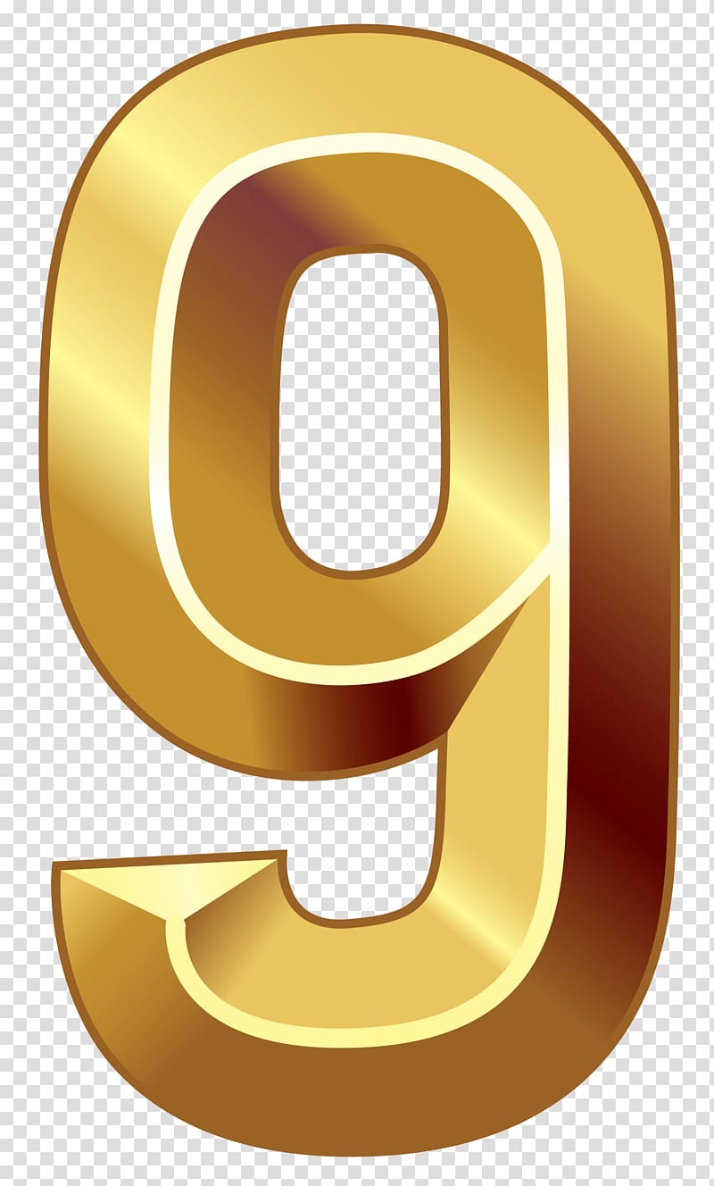 Gold number , NUMBERS transparent background PNG clipart