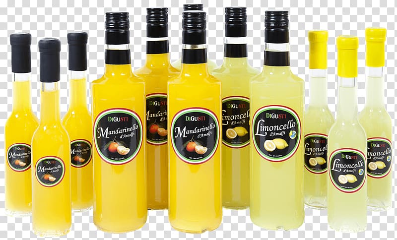 Amalfi Liqueur Limoncello Glass bottle De Wijnborch, others transparent background PNG clipart