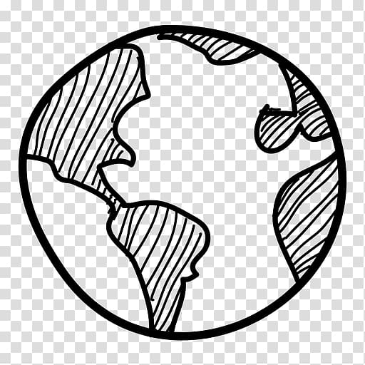 Earth Globe Drawing, drawn transparent background PNG clipart