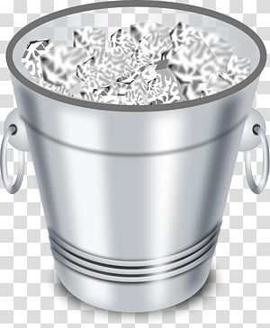 Ice Bucket Hd Transparent, Ice Bucket Ice Cup Cartoon Hand Drawn Ice Bucket  Hand Painted Real Ice Bucket, Ice Clipart, Cool, Summer PNG Image For Free  Download