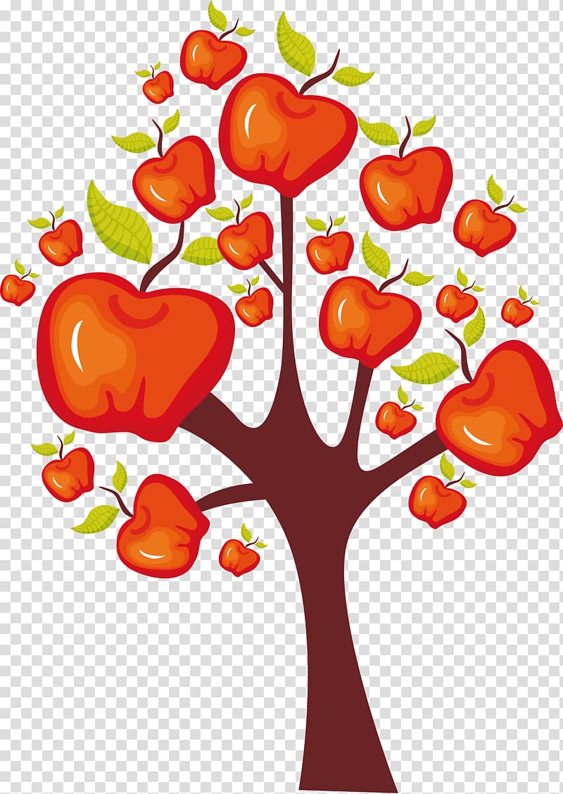 Business intelligence Tree , Apple Tree transparent background PNG clipart