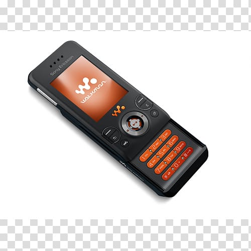 Feature phone Smartphone Sony Ericsson W580i Cellular network, smartphone transparent background PNG clipart