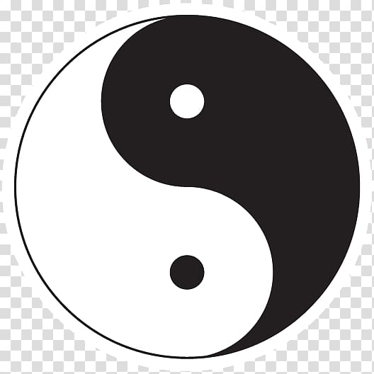 Taoism Symbol The Taoist religion Yin and yang, symbol transparent background PNG clipart