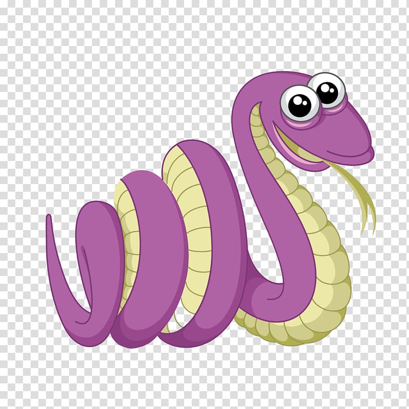 Rat Zi wei dou shu Feuer-Schlange Quxfd Tu1ef5 Holz-Schlange, Lovely purple snake transparent background PNG clipart