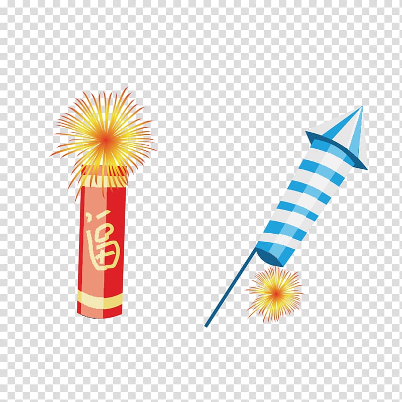 Firecracker Fireworks , rockets transparent background PNG clipart
