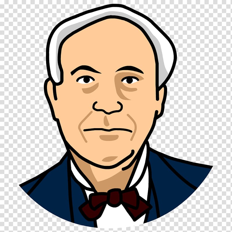 Thomas Edison Inventor , Edison transparent background PNG clipart