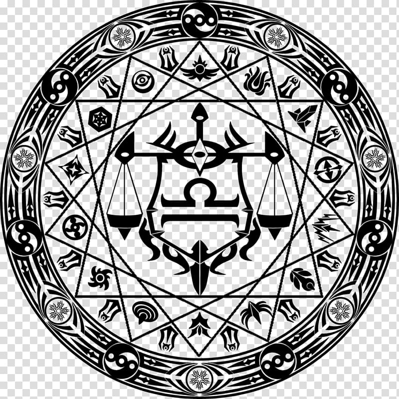Magic circle Symbol, magic circle transparent background PNG clipart