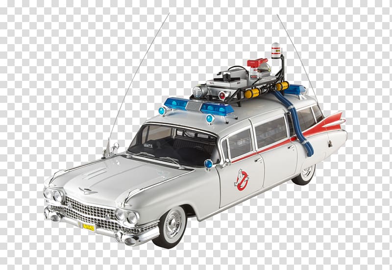 Ghostbusters Ecto-1 Ambulance Hot Wheels BCJ75 Ghostbusters Ecto-1 Ambulance Hot Wheels BCJ75 Die-cast toy 1:18 scale, stranger things ghostbusters transparent background PNG clipart
