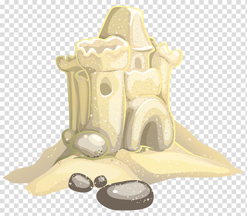 sand castle illustration, Adobe Illustrator , Sand Castle transparent background PNG clipart