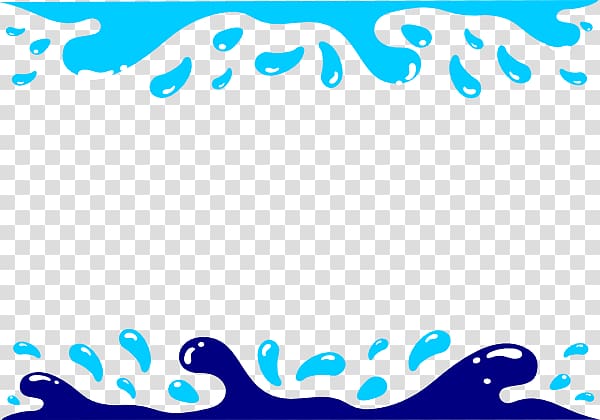 blue water droplets, Swimming Water Wave , Raindrop Splash transparent background PNG clipart