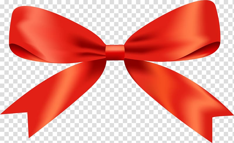Red Bow tie Ribbon, Red bow transparent background PNG clipart
